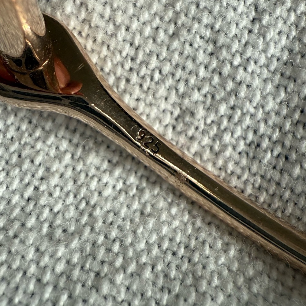 Miansai Sterling Silver Thin Screw Cuff Bracelet Gold Plated - Picture 3 of 3